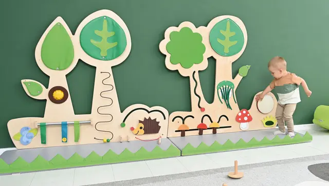 Skog motorikktavle I B131 x H118 cm 