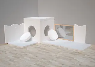 Sensorisk møbelsett II 8 deler