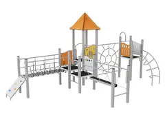 Quadro Play klatrestativ L591 x B718 x H361 cm