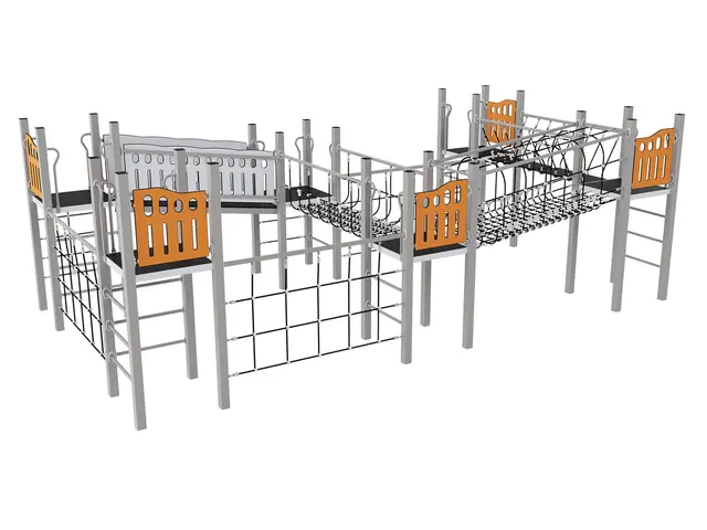 Quadro Play klatrestativ XL L718 x B397 x H247 cm 