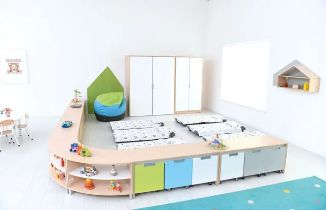 Fix sengetøyskap bjørk B98 x D70 x H188 cm 