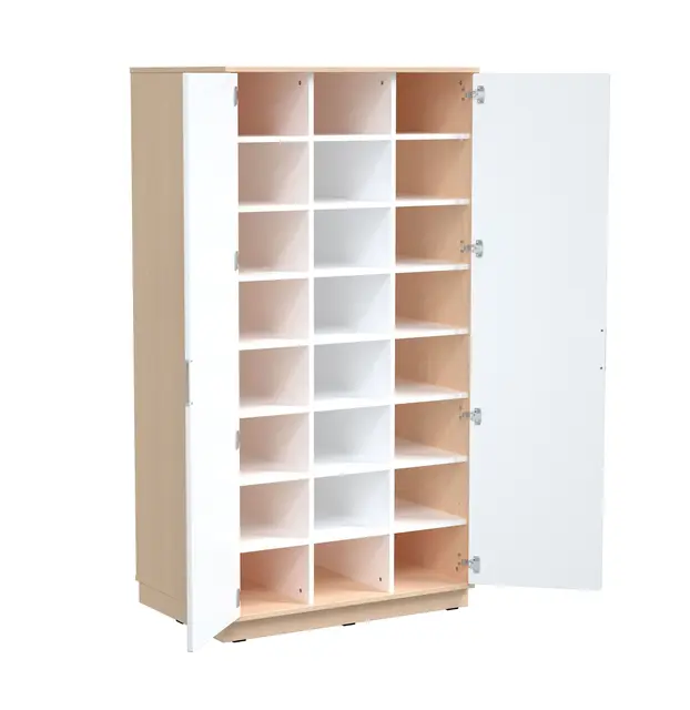 Fix sengetøyskap bjørk B98 x D70 x H188 cm 