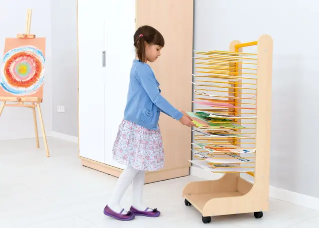 Tørkehylle B43 x D45 x H114 cm 