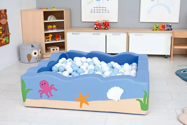 Hav ballbasseng B123 x D123 x H35 cm 