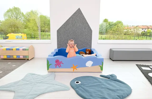 Hav ballbasseng B123 x D123 x H35 cm 