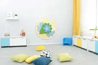 Veggleke mandala Ø119 cm