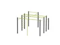 Street workout 01 lime L467 x B359 x H234 cm