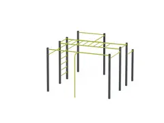 Street workout 01 lime L467 x B359 x H234 cm
