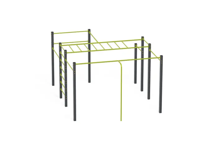 Street workout 01 lime L467 x B359 x H234 cm 