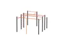 Street workout 01 oransje L467 x B359 x H234 cm