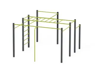 Street workout 01 L467 x B359 x H234 cm