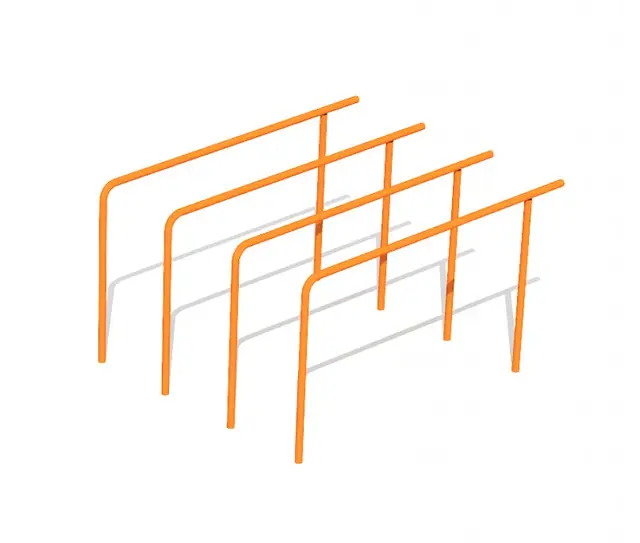 Bars L222 x B185 x H122 cm 