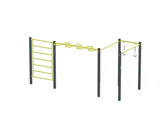 Street workout 03 L512 x B236 x H241 cm