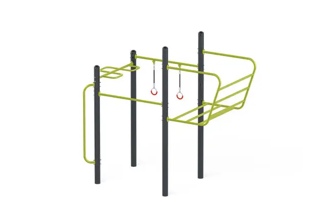 Street workout 140 lime L168 x B313 x H304 cm 