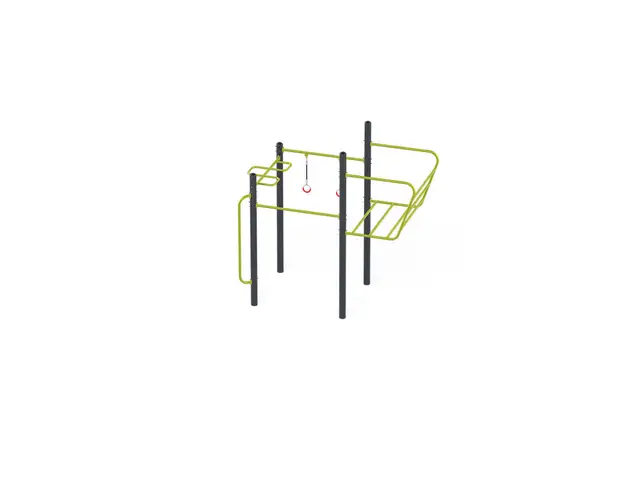 Street workout 140 lime L168 x B313 x H304 cm 