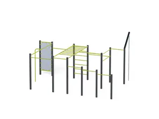 Street workout 06 L449 x B659 x H337 cm