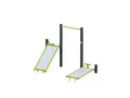 Street workout 09 lime L157 x B248 x H188 cm