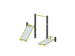 Street workout 09 lime L157 x B248 x H188 cm