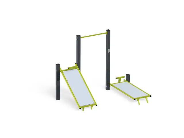 Street workout 09 lime L157 x B248 x H188 cm 