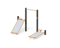 Street workout 09 gul L157 x B248 x H188 cm