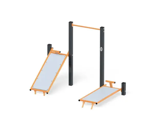 Street workout 09 gul L157 x B248 x H188 cm 