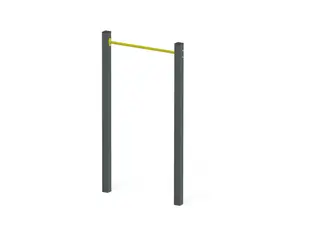 Street Workout Singel High Bar B118 x D9 x H213 cm
