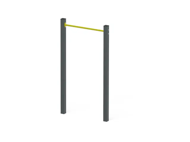 Street Workout Singel High Bar B118 x D9 x H213 cm 