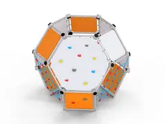 Polyhedron klatrekube L289 x B280 x H240 cm