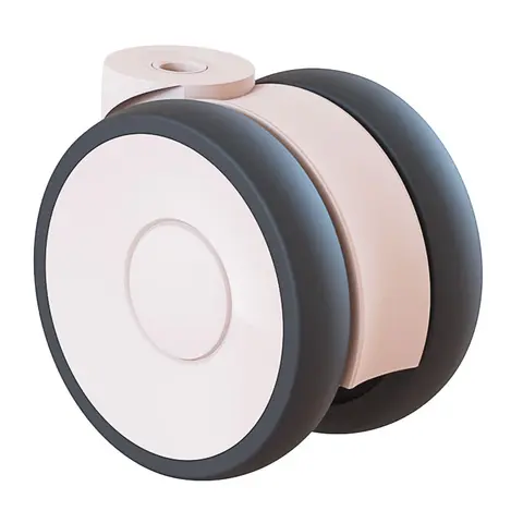 Mona garderobehjul 75 mm/par u/brems 