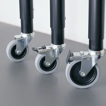 Mona garderobehjul 75 mm/par u/brems 