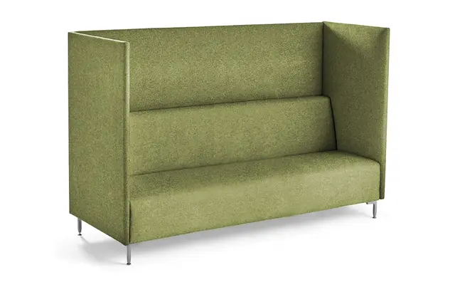 Cube sofa 3-seter Lido/Lido Trend Mosegrønn 