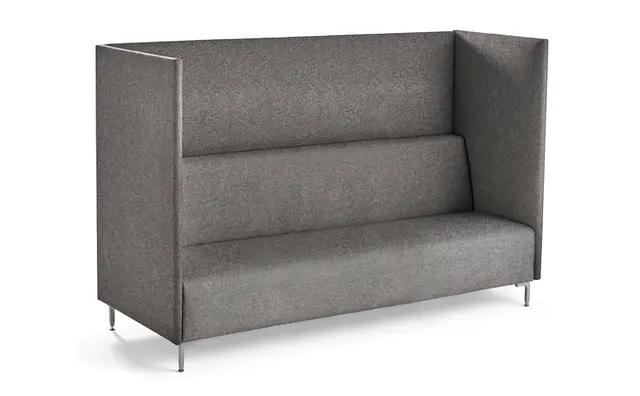 Cube sofa 3-seter Silvertex Grå 