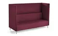 Cube sofa 3-seter Silvertex Magenta