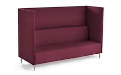 Cube sofa 3-seter Silvertex Magenta