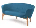 Curve sofa Lido/Lido Trend Lys blå