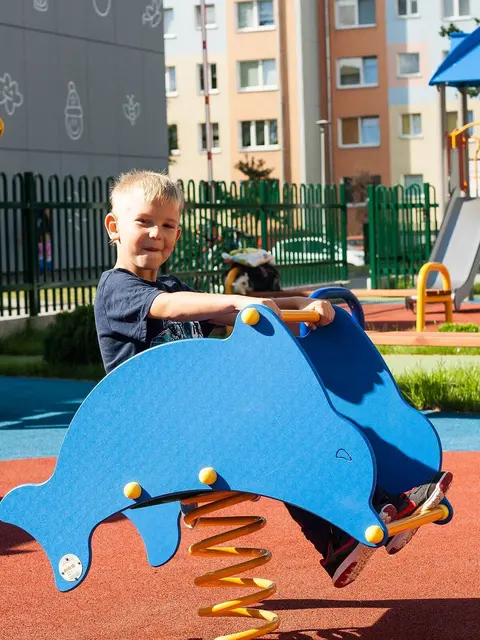 Vippedyr delfin L92 x B43 x H72 cm 