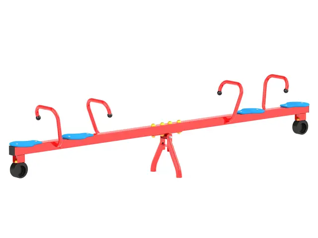 Vippe med fire seter L391 x B48 x H84 cm 