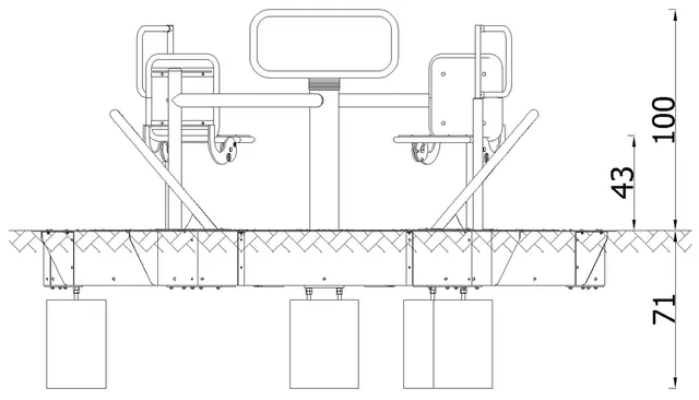 Integration Carousel Ø209 x H100 cm 