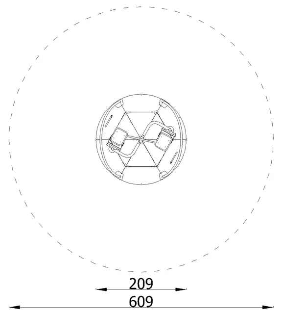 Integration Carousel Ø209 x H100 cm 