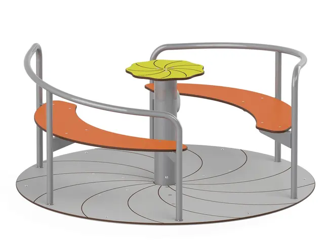 Novo karusell med sittepanel Ø150 x H77 cm 