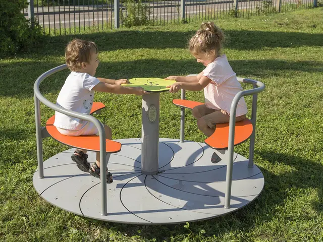 Novo karusell med sittepanel Ø150 x H77 cm 