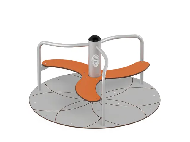 Vento karusell med sittepanel Ø120 x H74 cm 