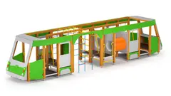 Tog lekeapparat L964 cm x B183 x 204 cm