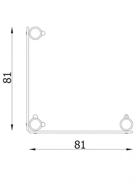 Orbis lekepanel krittavler B81 x D81 x H151 cm 
