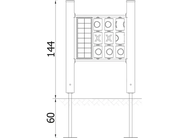 Lekepanel bondesjakk 