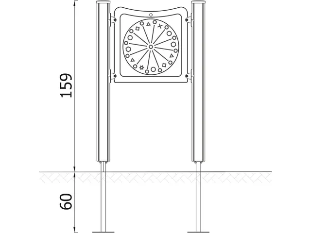 Orbis lekepanel lykkehjul 