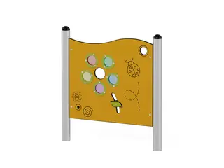 Milo lekepanel blomst L98 x B8 x H103 cm