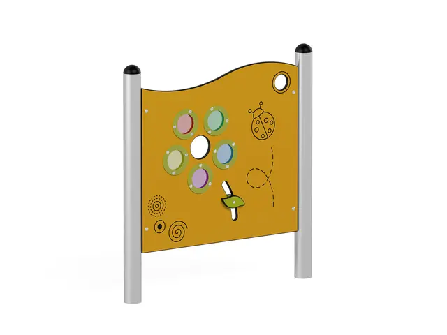 Milo lekepanel blomst L98 x B8 x H103 cm 