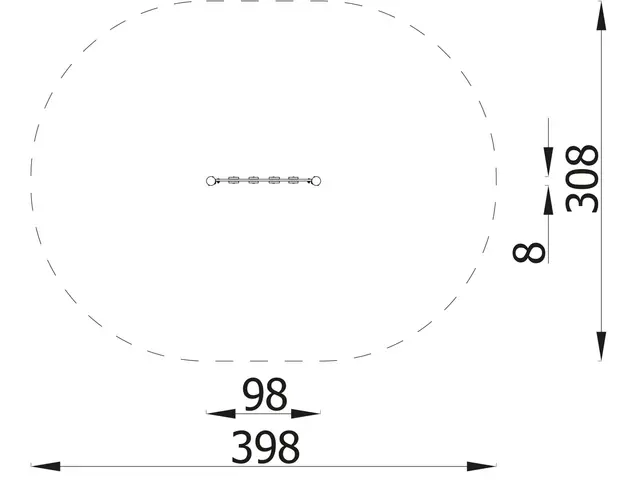 Milo tavlevegg L98 x B8 x H103 cm 