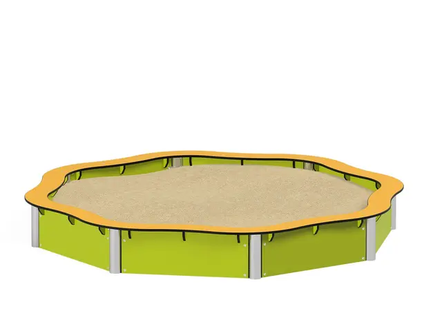 Milo sandkasse L239 x B239 x H32 cm 